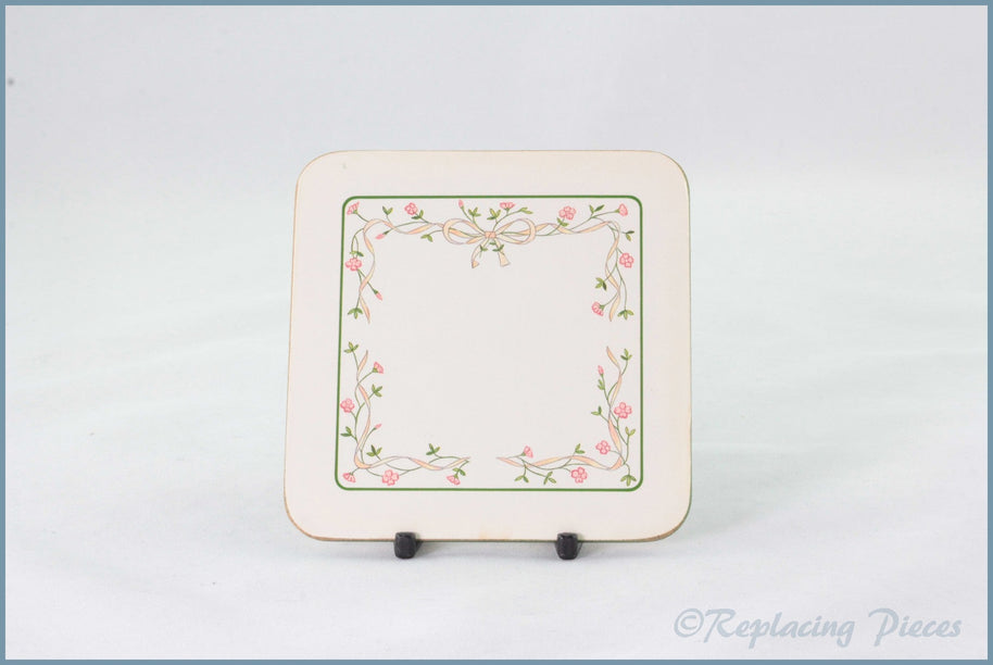 Johnson Brothers - Eternal Beau - Square Cork Backed Coaster