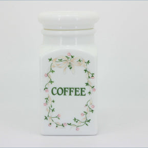 Johnson Brothers  - Eternal Beau - Storage Jar (Coffee) - Pyrex/Push Lid