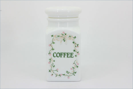 Johnson Brothers  - Eternal Beau - Storage Jar (Coffee) - Pyrex/Push Lid