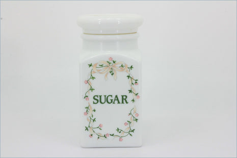 Johnson Brothers  - Eternal Beau - Storage Jar (Sugar) - Pyrex/Push Lid 