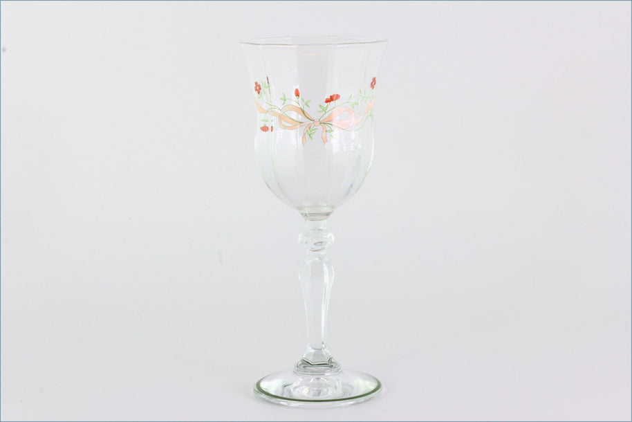 Johnson Brothers - Eternal Beau - Wine Glass (Shaped Stem - Green Line On Foot)