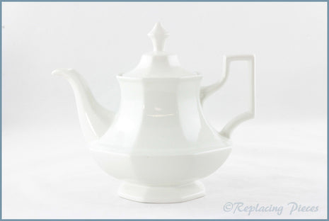 Johnson Brothers - Heritage White - Teapot (Large)
