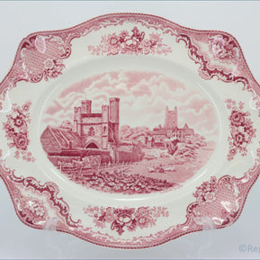 Johnson Brothers - Old Britain Castles (Pink) - 13 1/2