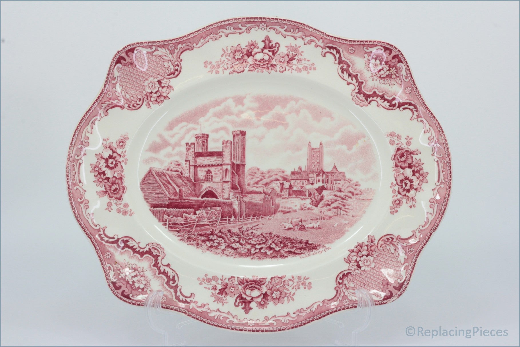 Johnson Brothers - Old Britain Castles (Pink) - 13 1/2