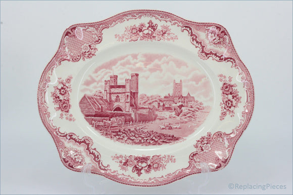 Johnson Brothers - Old Britain Castles (Pink) - 13 1/2