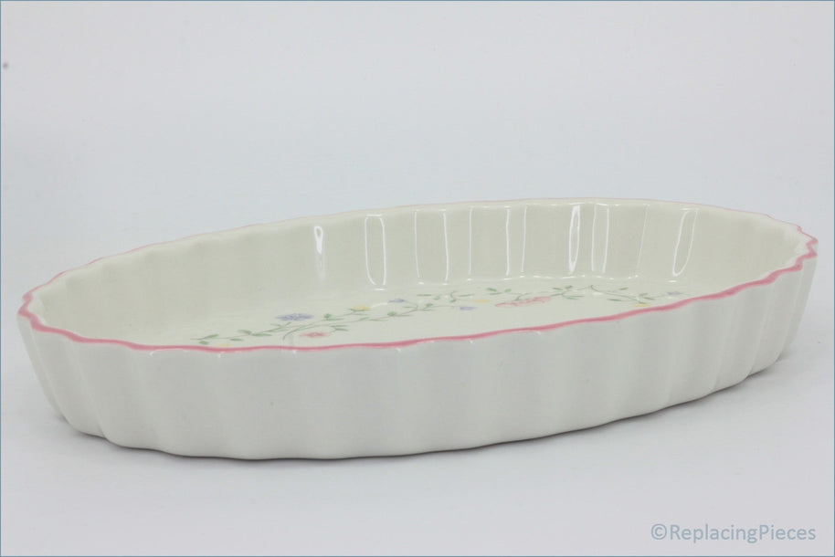 Johnson Brothers  - Summer Chintz - Oval Fluted Roaster