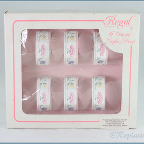 Johnson Brothers  - Summer Chintz - Set Of Six Napkin Rings