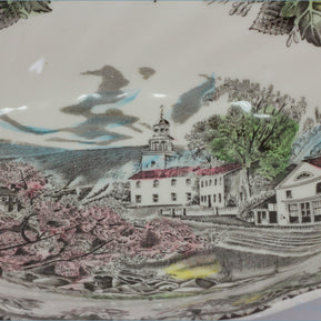 Johnson Brothers - The Friendly Village - Open Vegetable Dish (The Village Green)