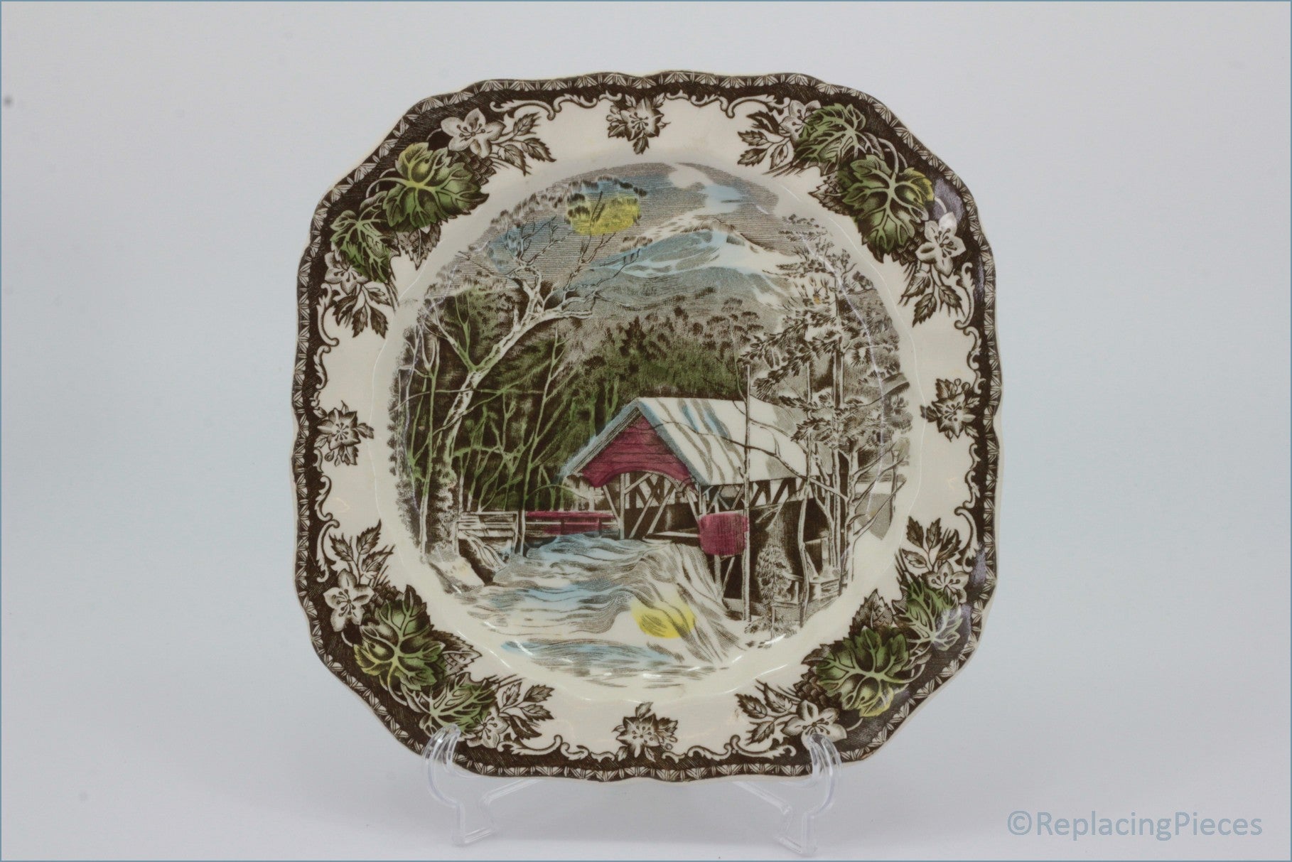 Johnson Brothers - The Friendly Village - Square 7 5/8