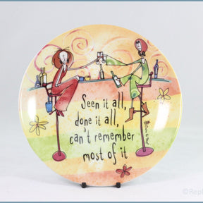 Johnson Brothers - Born To Shop - Salad Plate (Seen It All)