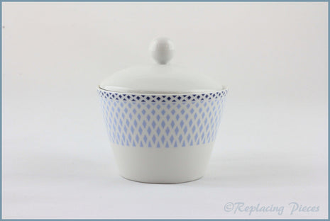 Royal Worcester - Azure - Lidded Sugar Bowl