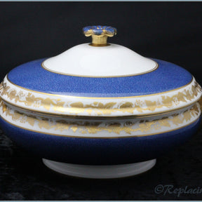 Wedgwood - Whitehall (Powder Blue) - Lidded Vegetable Dish