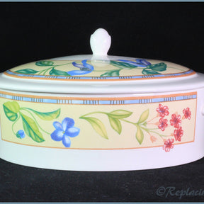 Johnson Brothers - Spring Medley - Lidded Vegetable Dish