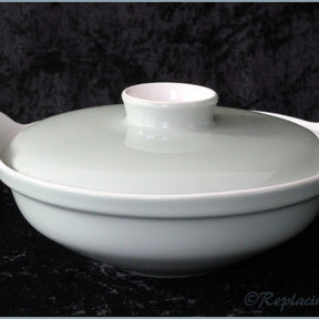 Poole - Celadon Green - Lidded Vegetable Dish