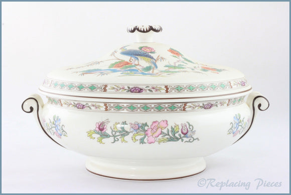 Wedgwood - Kutani Crane - Lidded Vegetable Dish