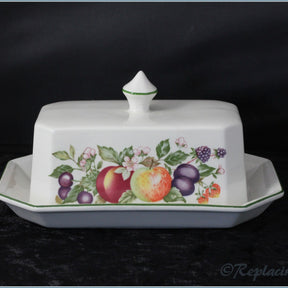 Johnson Brothers - Fresh Fruit - Lidded Butter Dish