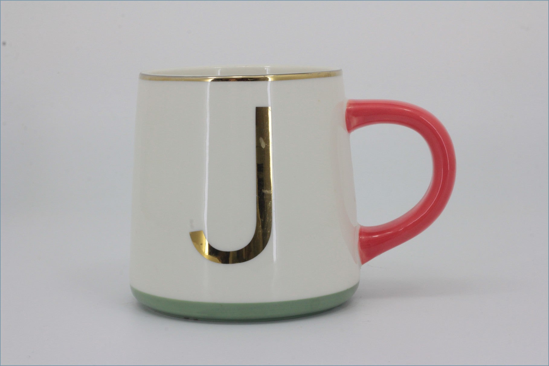 Marks & Spencer - Mugs - Alphabet J (Red Handle)
