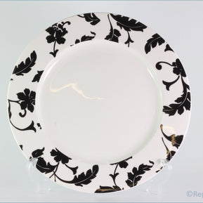 Marks & Spencer - Black Damask - Dinner Plate