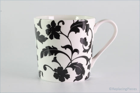 Marks & Spencer - Black Damask - Mug