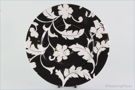 Marks & Spencer - Black Damask - 8 5/8" Salad Plate (Black)