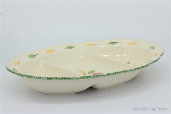 Marks & Spencer - Damson - Triple Divided Serving Dish 