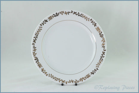 Marks & Spencer - Gold Leaves - 9 1/8" Luncheon Plate