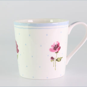 Marks & Spencer - Mugs - Rose And Blue Spot