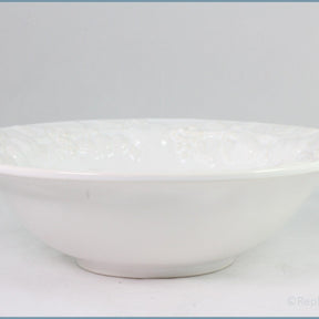Marks & Spencer - White Embossed - 10