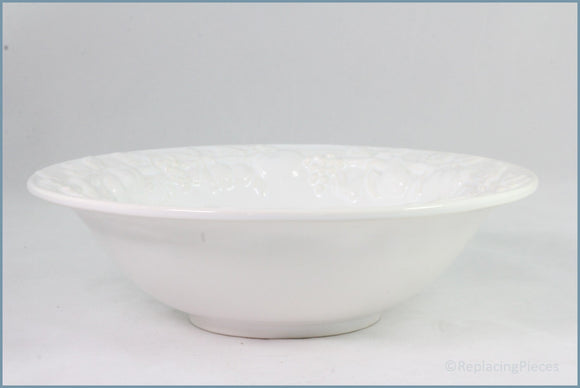 Marks & Spencer - White Embossed - 10