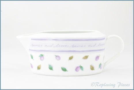 Marks & Spencer - Berries And Leaves - Gravy Boat