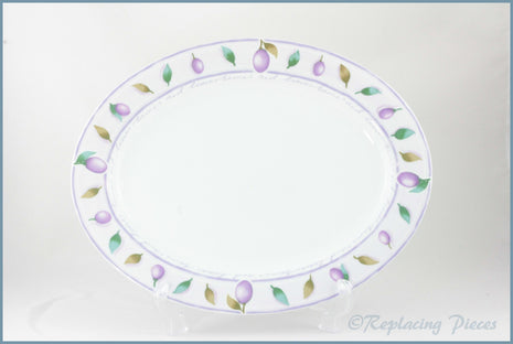 Marks & Spencer - Berries And Leaves - Oval Platter