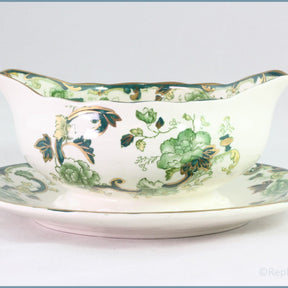 Masons - Chartreuse - Sauce Boat With Fixed Stand