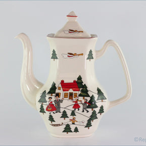 Masons - Christmas Village - Coffee Pot