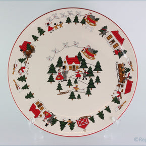 Masons - Christmas Village - Gateau Plate