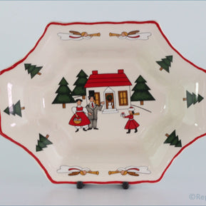 Masons - Christmas Village - Sweet Dish (Large)