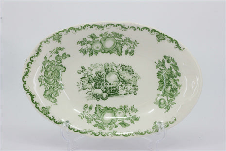 Masons - Fruit Basket (Green) - Gravy Boat Stand