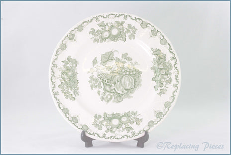 Masons - Fruit Basket (Green) - 10" Dinner Plate