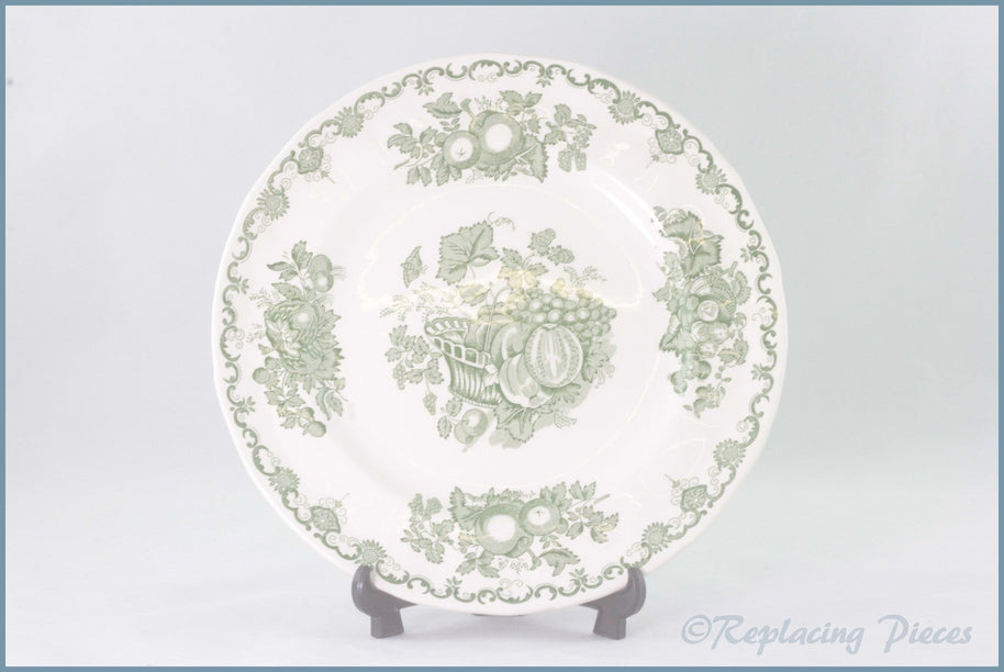 Masons - Fruit Basket (Green) - Dinner Plate