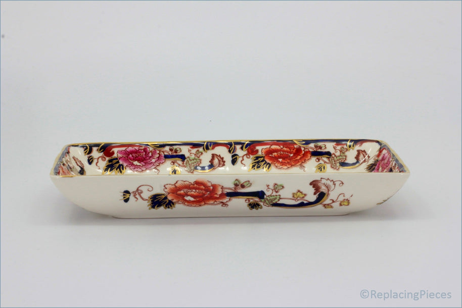 Masons - Mandalay Blue - Oblong Pen Tray