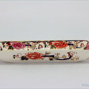 Masons - Mandalay Blue - Oblong Pen Tray