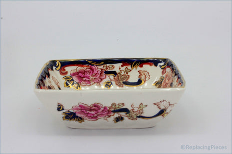 Masons - Mandalay Blue - 4 1/4" Square Dish