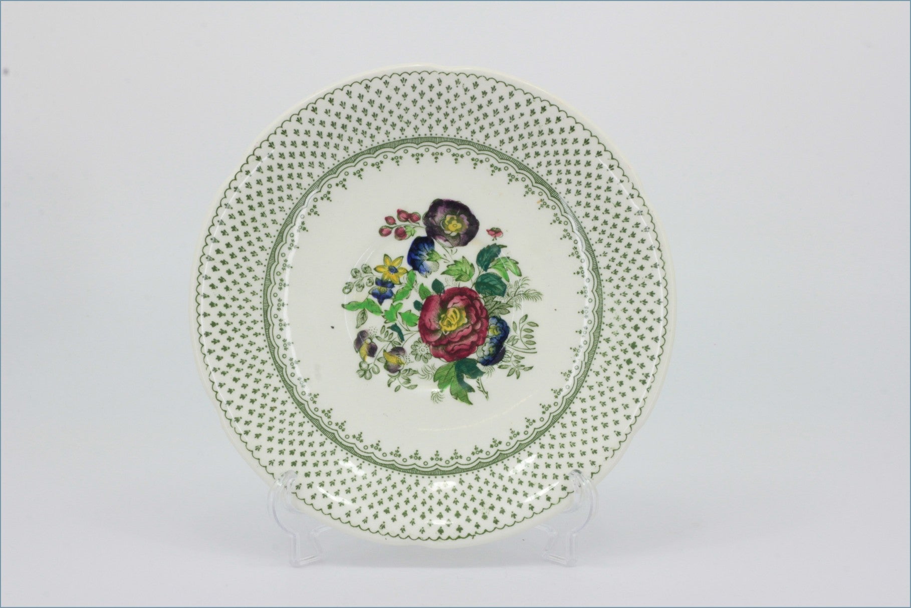 Masons - Paynsley (Green) - Soup Cup Saucer