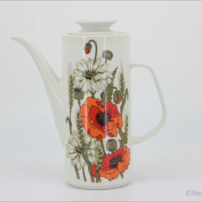J & G Meakin - Poppy - Coffee Pot
