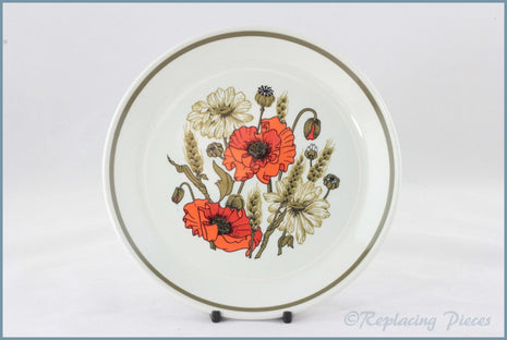J & G Meakin - Poppy - 7" Side Plate (Angled Rim)