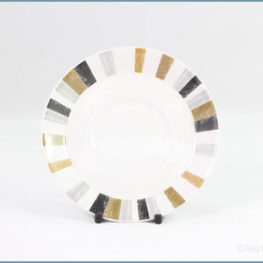 Midwinter - Queensbury Stripe - Coffee Saucer