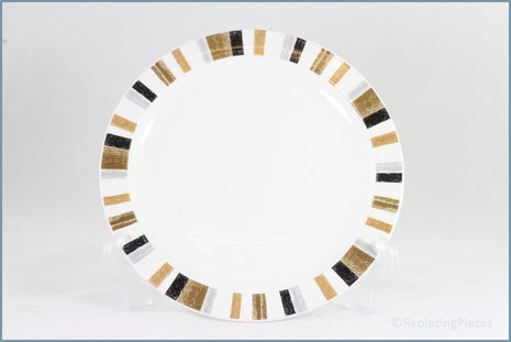 Midwinter - Queensbury Stripe - 8 7/8" Luncheon Plate