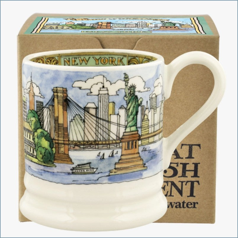 Emma Bridgewater - Cities Of Dreams - 1/2 Pint Mug 'New York Summer Day' - Boxed