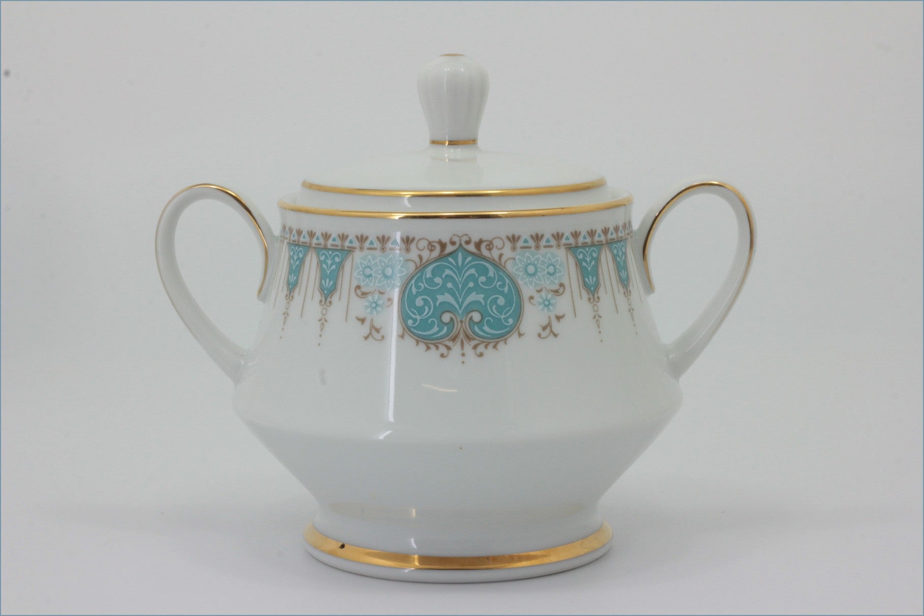 Noritake - Blue Tide - Lidded Sugar Bowl
