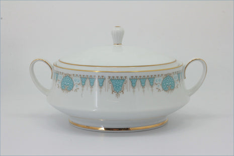 Noritake - Blue Tide - Lidded Vegetable Dish