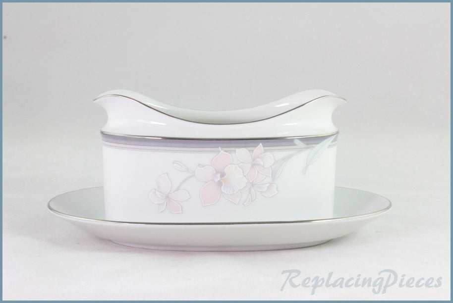 Noritake - Evening Mood - Gravy Boat With Fixed Stand
